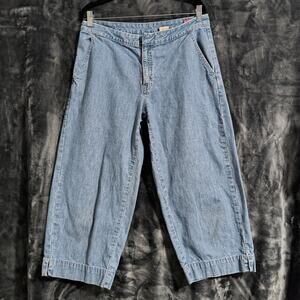 Vintage 1973 Levi's Capris Size 12 Baggie Leg